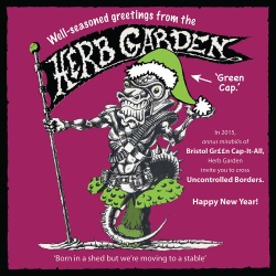 Well-seasoned  greetings from the Herb Garden